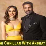 Manushi Chhillar With Akshay Kumar