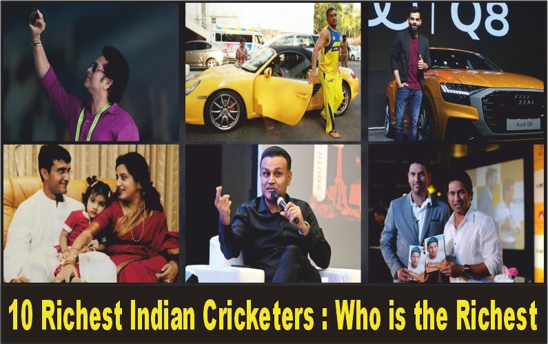 Richest Cricketers : 10 Richest Indian Cricketers Who is the Richest