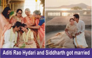 Aditi Rao Hydari and Siddharth got married 