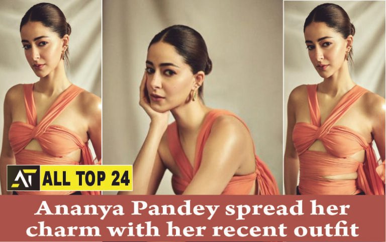 Ananya Pandey spread her charm with her recent outfit