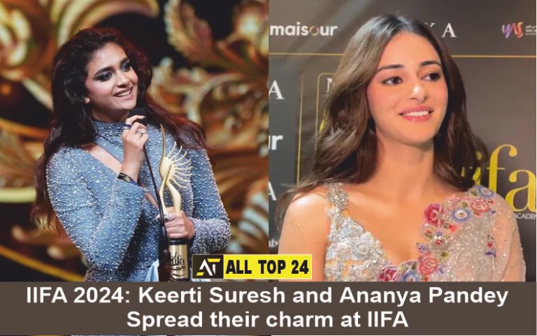 IIFA 2024 Keerti Suresh and Ananya Pandey spread their charm at IIFA