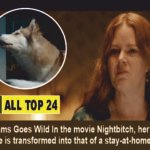 Amy Adams Goes Wild In the movie Nightbitch, her physical appearance is transformed into that of a stay-at-home mom dog.
