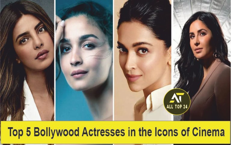 Top 5 Bollywood Actresses in the Icons of Cinema