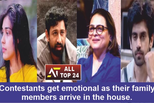 Bigg Boss 18 Contestants get emotional as their family members arrive in the house.