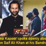 Kareena Kapoor Kareena Kapoor spoke openly about the attack on Saif Ali Khan at his Bandra house