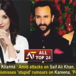 Twinkle Khanna Amid attacks on Saif Ali Khan, Twinkle Khanna dismisses 'stupid' rumours on Kareena, 'People just