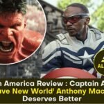 Captain America Review Captain America Brave New World' Anthony Mackie Deserves Better