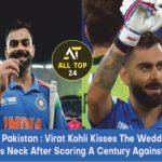 India Vs Pakistan Virat Kohli Kisses The Wedding Ring Around His Neck After Scoring A Century Against Pakistan