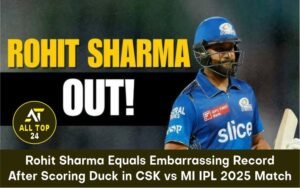 Rohit Sharma equals Embarrassing record after scoring duck in CSK vs MI IPL 2025 Match
