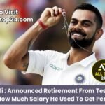 Virat Kohli : Announced Retirement From Test Format, Know How Much Salary He Used To Get Per Match