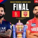 RCB vs PBKS, IPL 2025 Final LIVE Updates