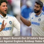 Ind Vs Eng : Jasprit Bumrah Out Of India's Squad For The Second Test Against England, Kuldeep Yadav May Be In.