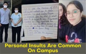 Personal Insults Are Common On Campus