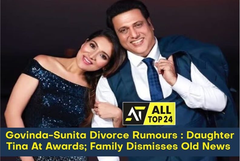 Govinda-Sunita Divorce Rumours : Daughter Tina At Awards; Family Dismisses Old News
