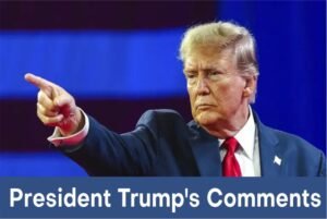 President Trump's Comments