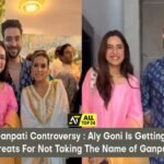 Aly Goni Ganpati Controversy : Aly Goni Is Getting Hate And Death Threats For Not Taking The Name Of Ganpati Bappa