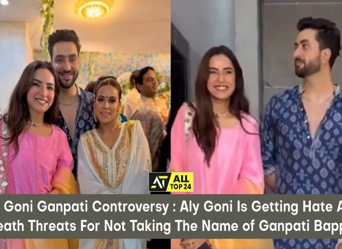 Aly Goni Ganpati Controversy : Aly Goni Is Getting Hate And Death Threats For Not Taking The Name Of Ganpati Bappa