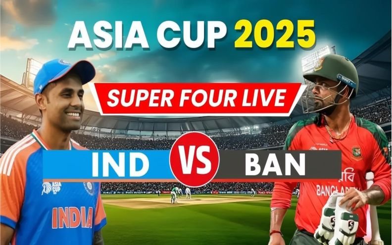 India vs Bangladesh Live Cricket Score, Asia Cup 2025
