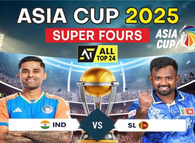 India vs Sri Lanka Asia Cup 2025 : Super 4 Match Live Cricket Score 