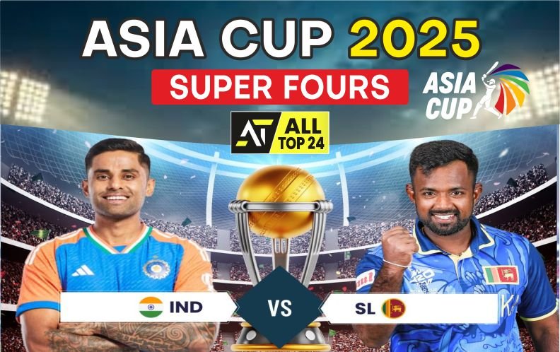 India vs Sri Lanka Asia Cup 2025 : Super 4 Match Live Cricket Score 