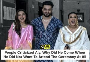 People Criticized Aly, Why Did He Come When He Did Not Want To Attend The Ceremony At All