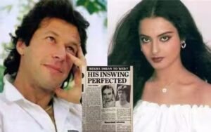 Rekha With Imran Wed