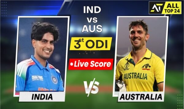 IND vs AUS LIVE Score 3rd ODI