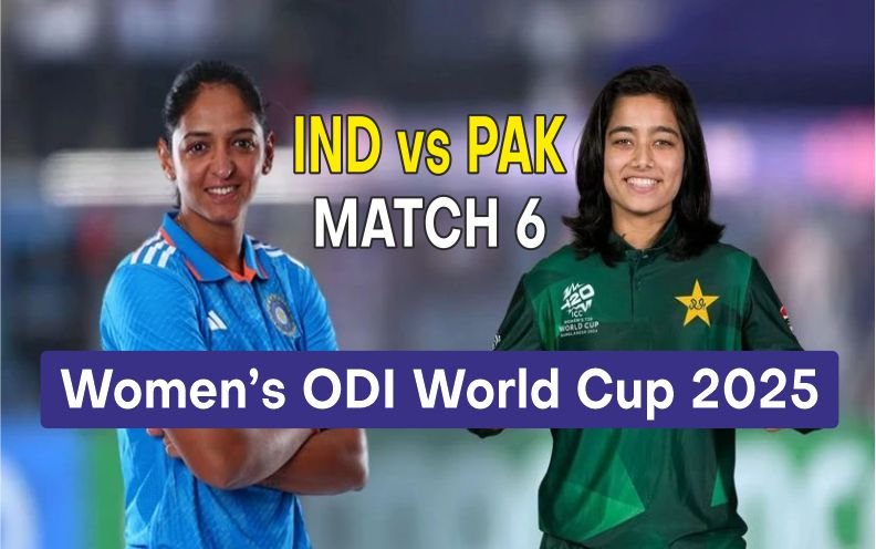 India vs Pakistan Women’s ODI World Cup 2025 : Live Score