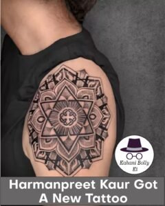 Harmanpreet Kaur Got A New Tattoo