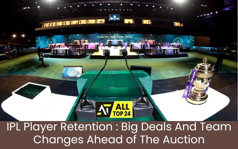 IPL Player Retention : Big Deals And Team Changes Ahead of The Auction