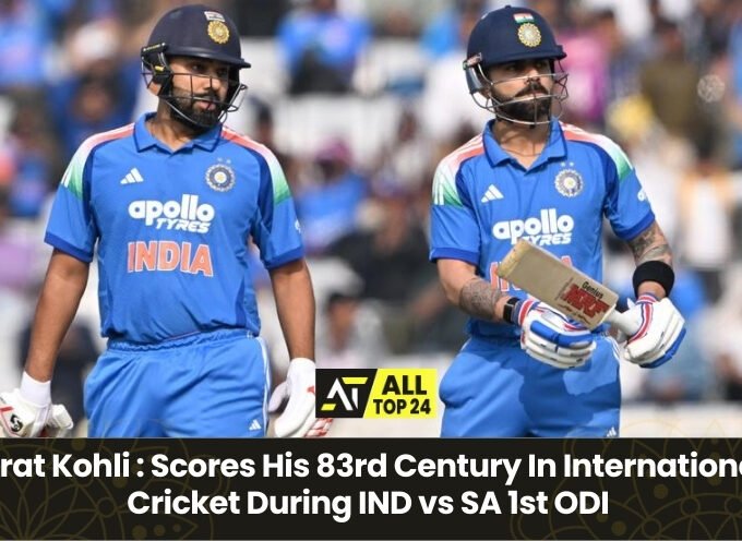 Virat Kohli : Scores His 83rd Century In International Cricket During IND vs SA 1st ODI