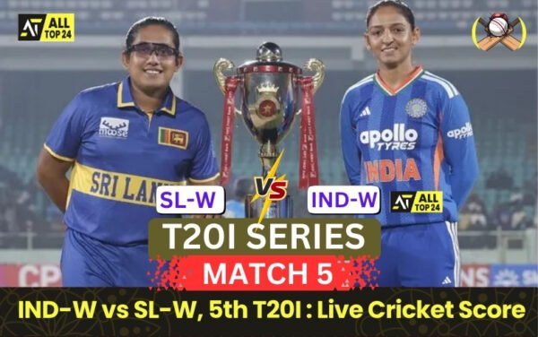 IND-W vs SL-W 5th T20I : Live Cricket Score