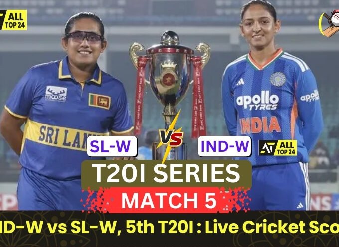 IND-W vs SL-W 5th T20I : Live Cricket Score