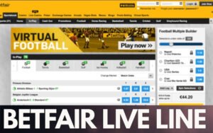 BETFAIR LIVE LINE