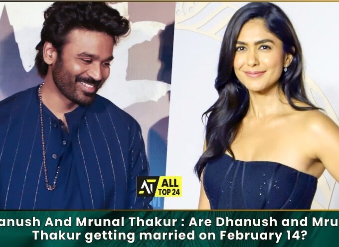Dhanush And Mrunal Thakur : Are Dhanush and Mrunal Thakur getting married on February 14?