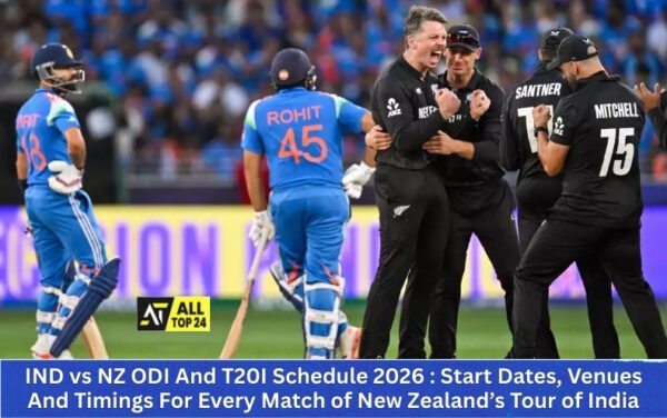 IND vs NZ ODI And T20I Schedule 2026 : Start Dates, Venues And Timings For Every Match of New Zealand’s Tour of India