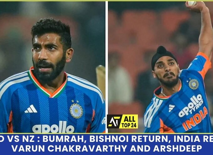 IND vs NZ : Bumrah, Bishnoi Return, India Rest Varun Chakravarthy And Arshdeep