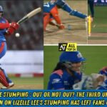 Lizelle Lee Stumping : Out or Not out? The Third Umpire's Late Decision on Lizelle Lee's Stumping Has Left Fans Confused.
