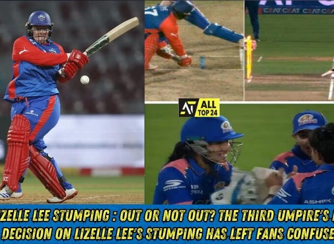 Lizelle Lee Stumping : Out or Not out? The Third Umpire's Late Decision on Lizelle Lee's Stumping Has Left Fans Confused.