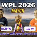 RCB w vs GG w : WPL 2026 Live Cricket Score