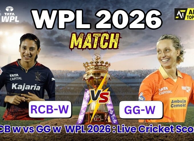 RCB w vs GG w : WPL 2026 Live Cricket Score