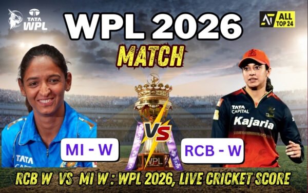 RCB w vs MI w : WPL 2026, Live Cricket Score