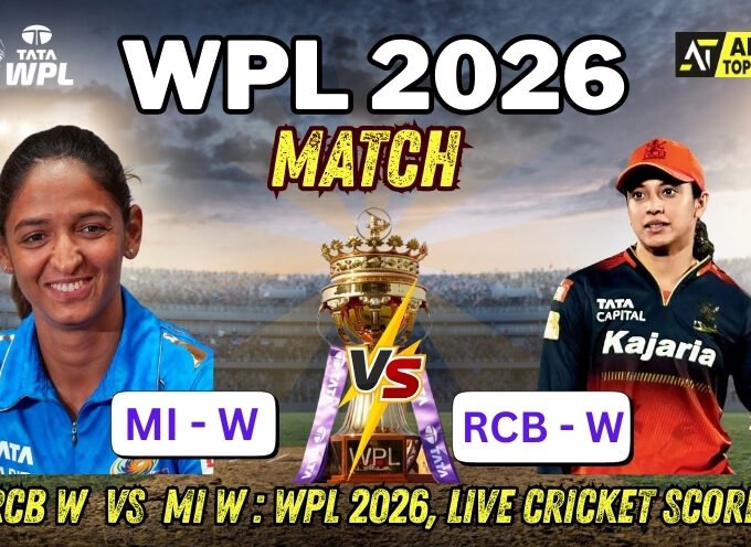 RCB w vs MI w : WPL 2026, Live Cricket Score