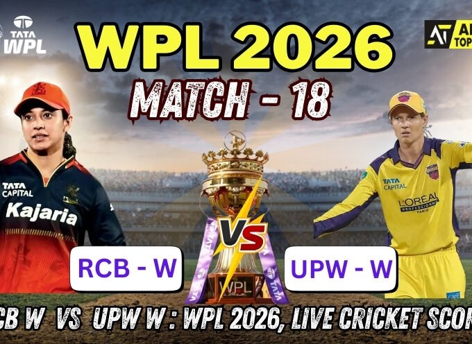 RCB w vs UPW w : WPL 2026, Live Cricket Score