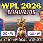 DC w vs GG w : WPL 2026, Live Cricket Score