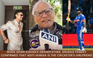 When Ishan Kishan's grandfather, Anurag Pandey confirmed that Aditi Hundia is the cricketer's girlfriend