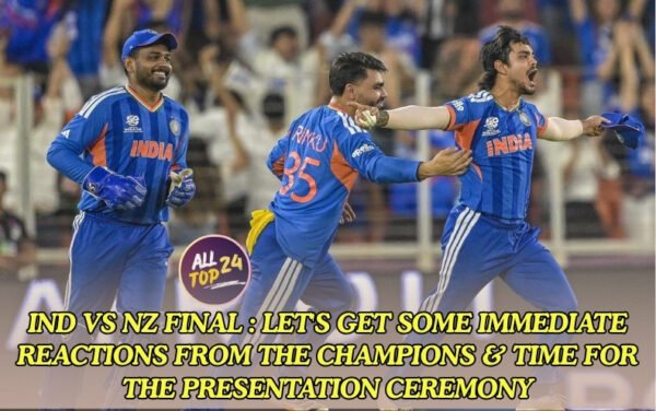 IND VS NZ Final : Let's Get Some Immediate Reactions From The Champions