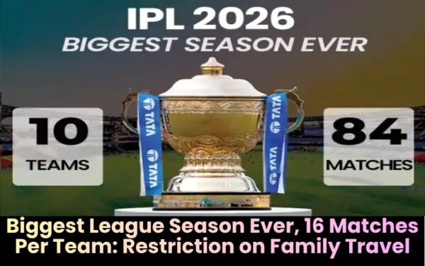 IPL 2026 : Biggest League Season Ever, 16 Matches Per Team